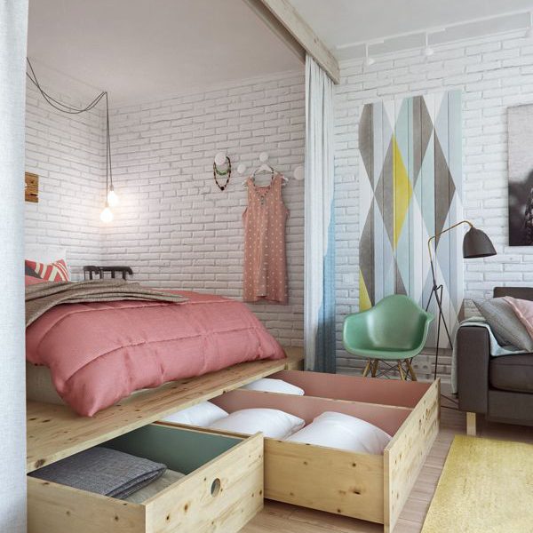 thiết kế nội thất cho căn hộ nhỏ