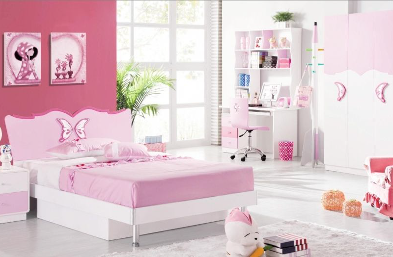 Gam màu hồng cho phòng ngủ