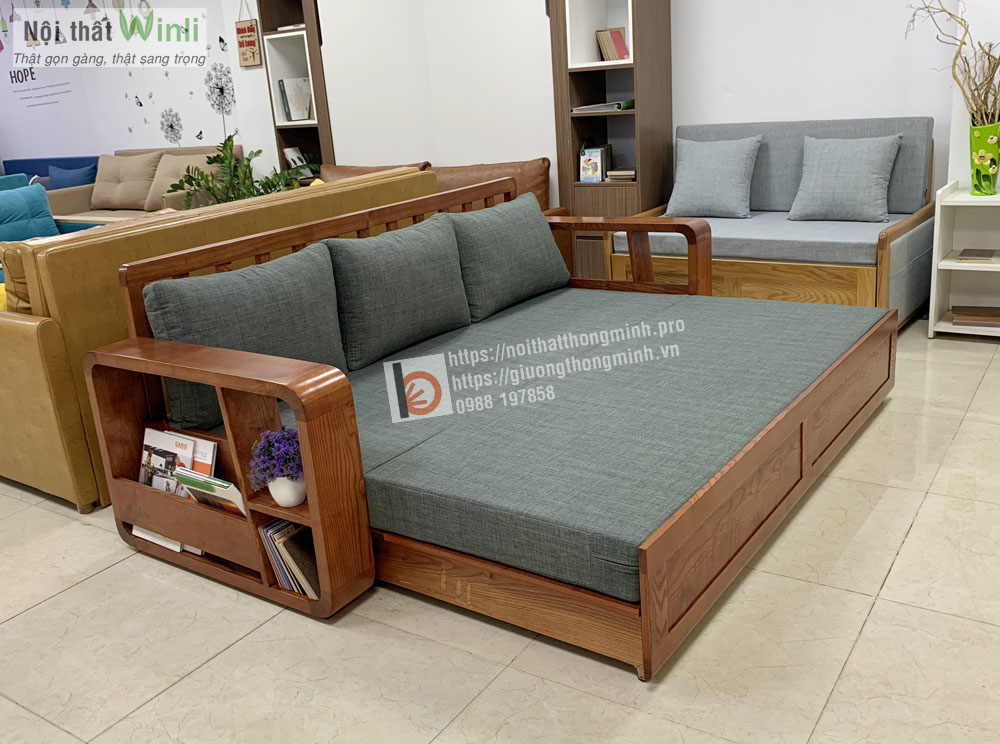 9 Mẫu ghế sofa giường gỗ thông minh được ưa chuộng nhất