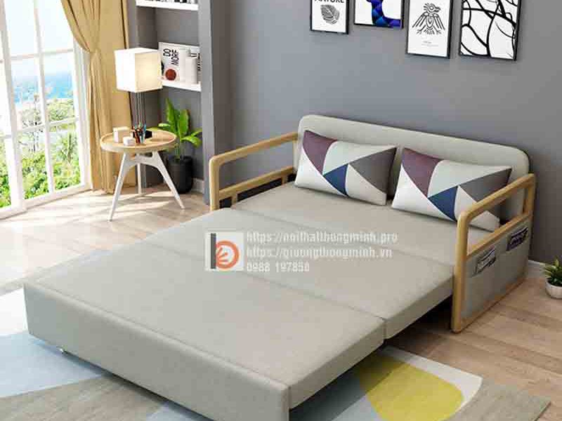 Ghế sofa giường thông minh cho không gian nhà chật