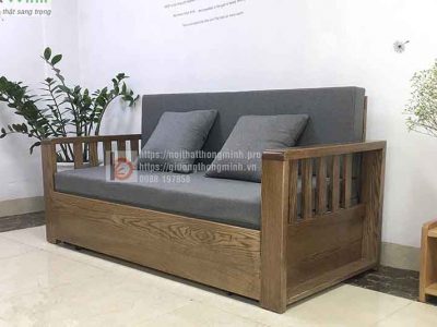 ghế Sofa giường gỗ thông minh