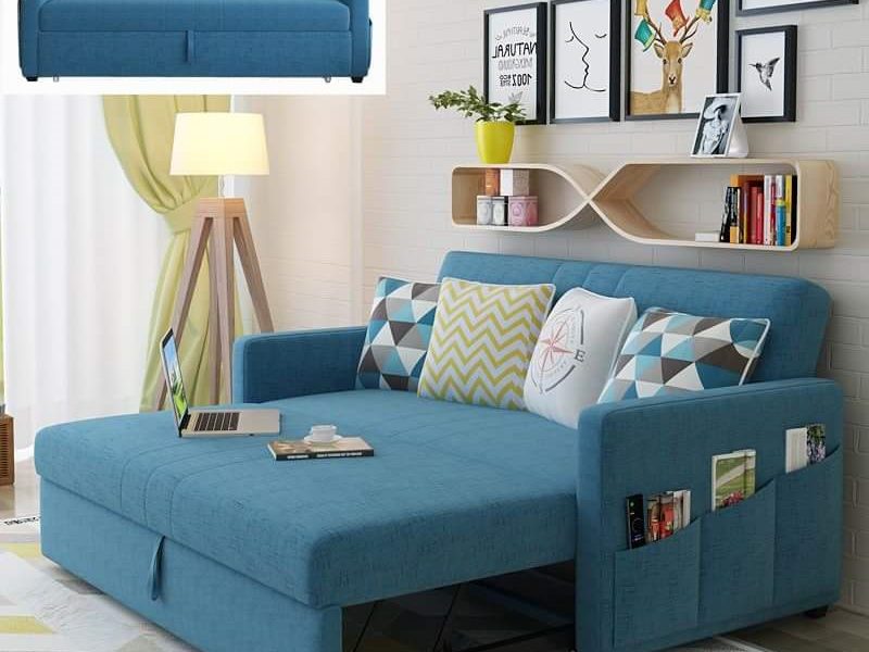 Mẫu ghế sofa kiêm giường ngủ thông dụng nhất hiện nay