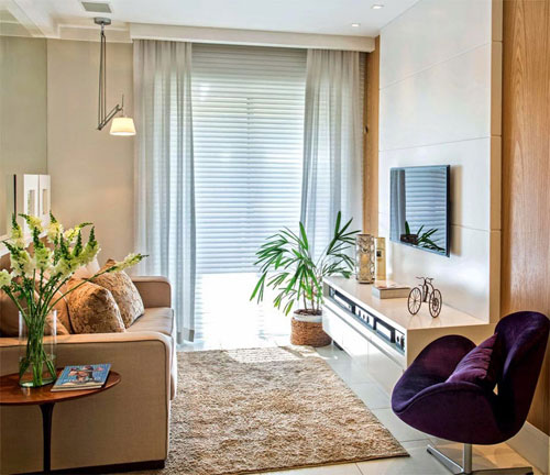 Biến phòng khách nhỏ trở nên rộng rãi với thiết kế nội thất thông minh