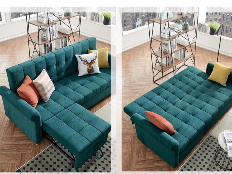 Mẫu ghế sofa kiêm giường ngủ thông dụng nhất hiện nay