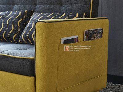 sofa giường vàng