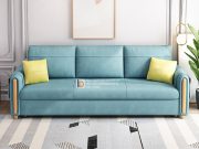 sofa giường xanh ngọc