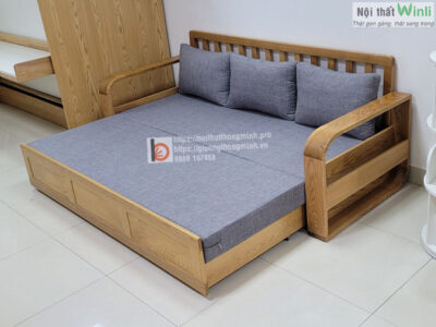 ghế sofa giường gỗ tx15