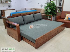 sofa giường ngang đôi