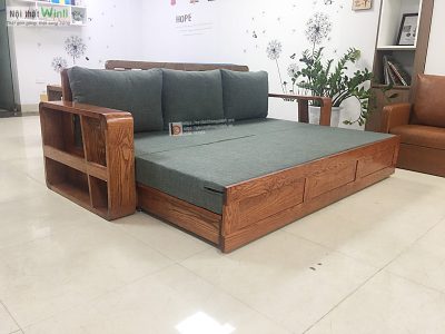 sofa giường gỗ thông minh-TT15