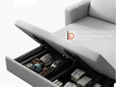 sofa giường thông minh bọc nỉ-TB-7