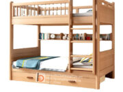 giường tầng gỗ tự nhiên-