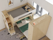 giường tầng gỗ CN cho bé1