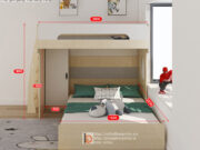 giường tầng gỗ CN cho bé3