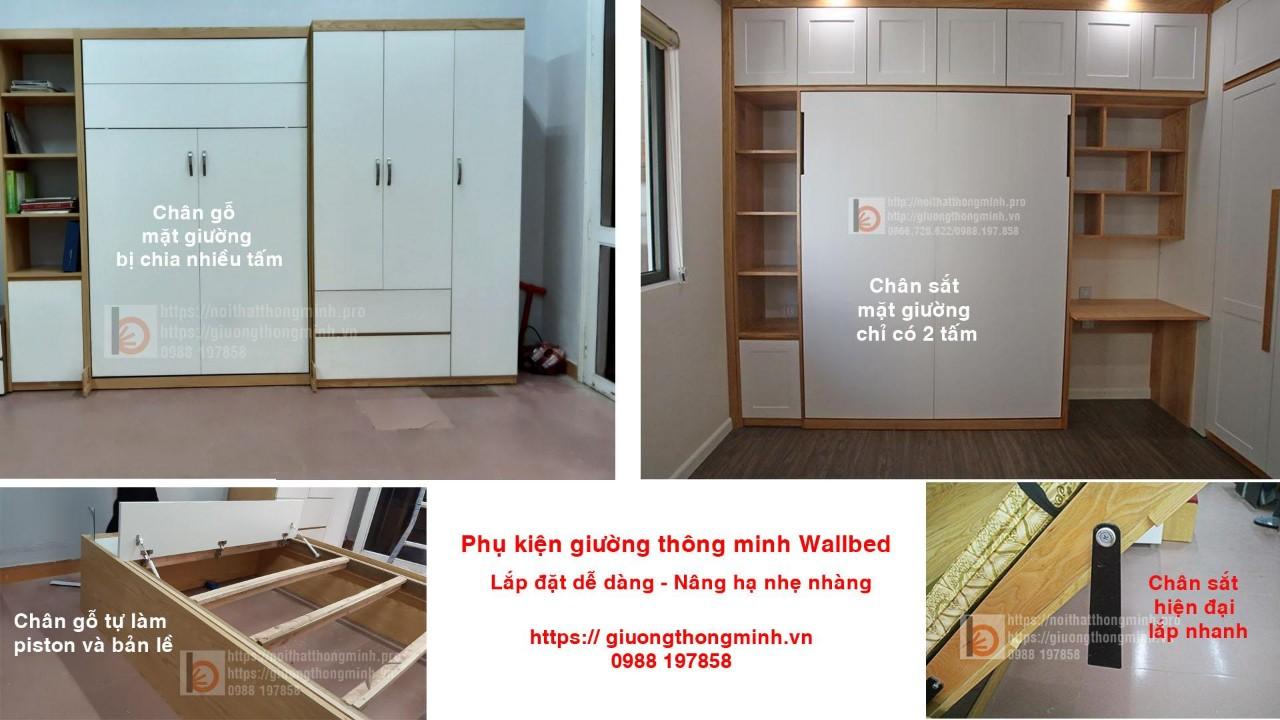 phụ kiện giường gấp thông minh wallbed